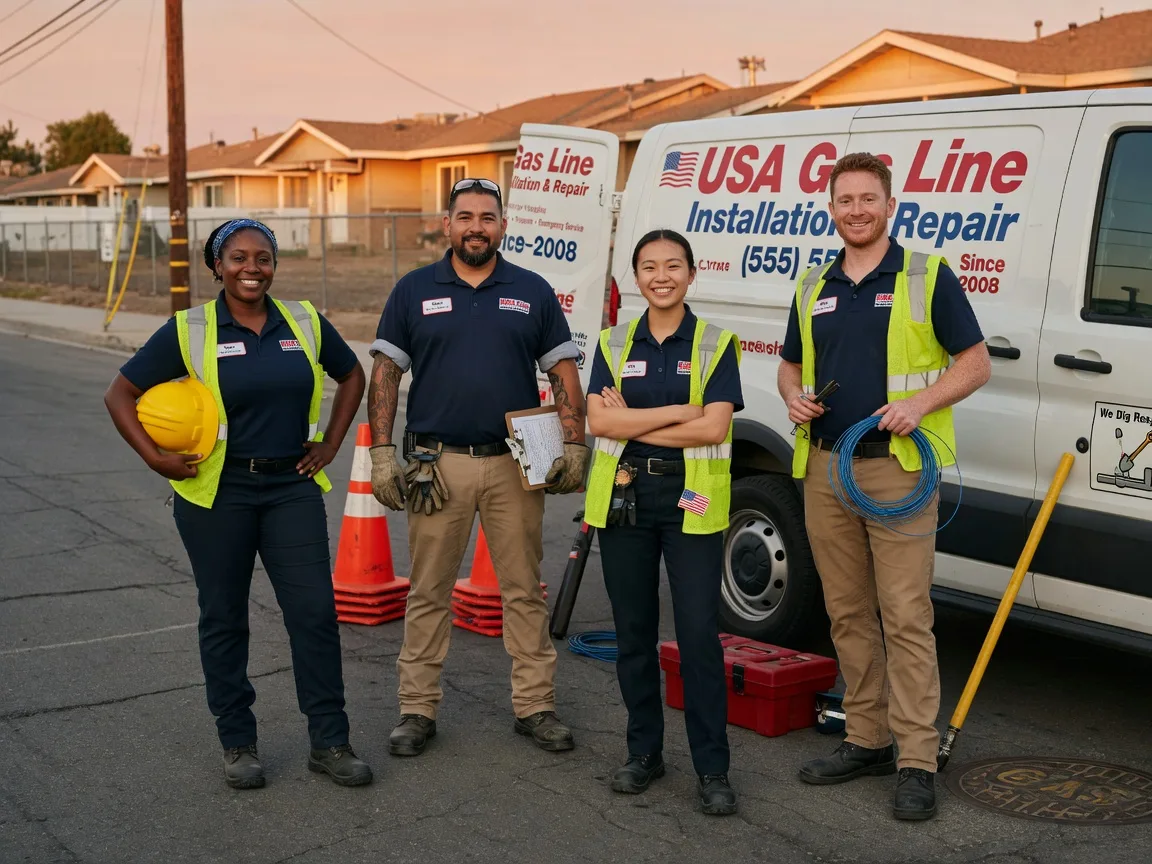 Gas Line Installation company in Asbury, WV